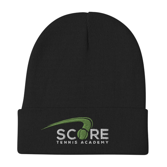 Embroidered Score Beanie